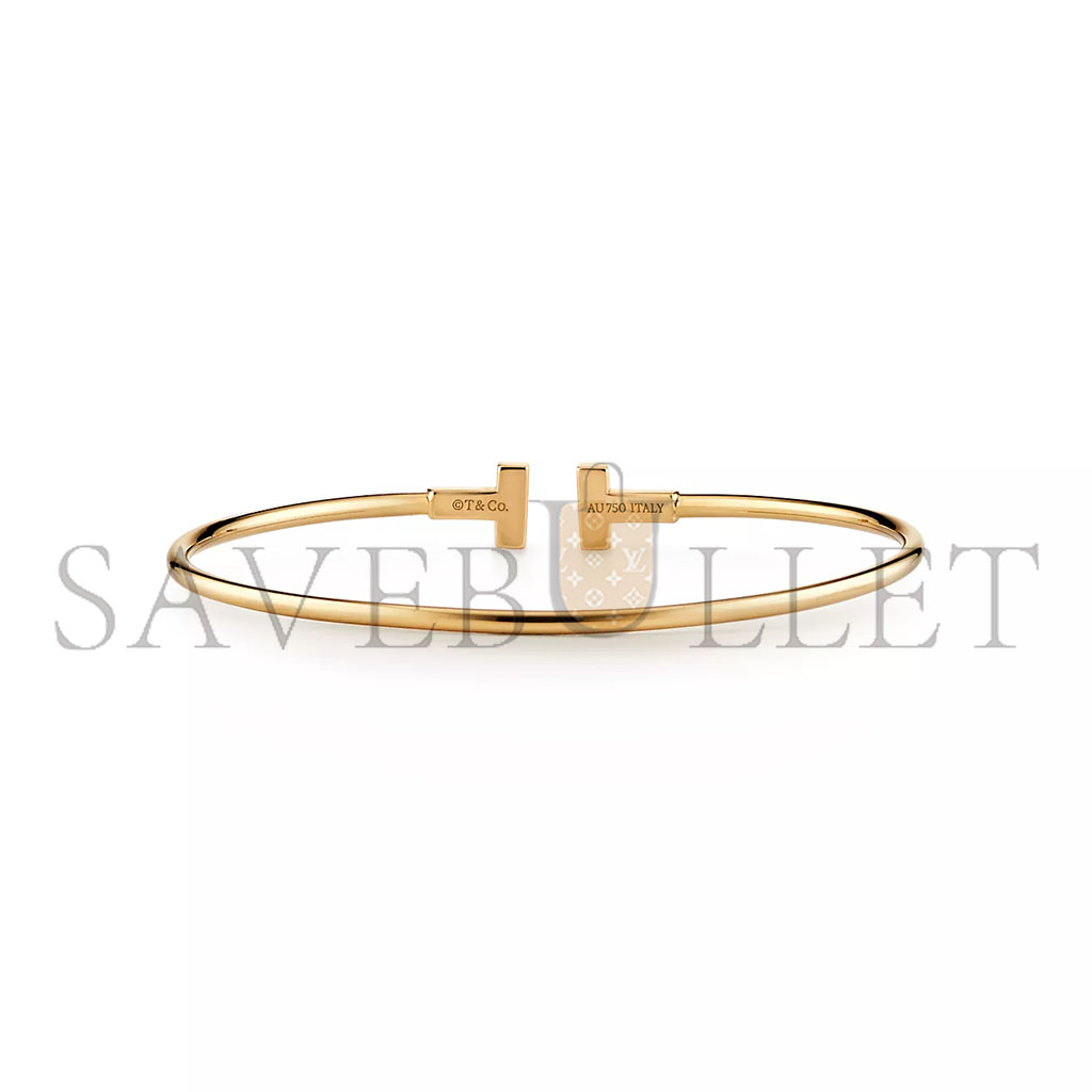 TIFFANY T NARROW WIRE BRACELET 60010764